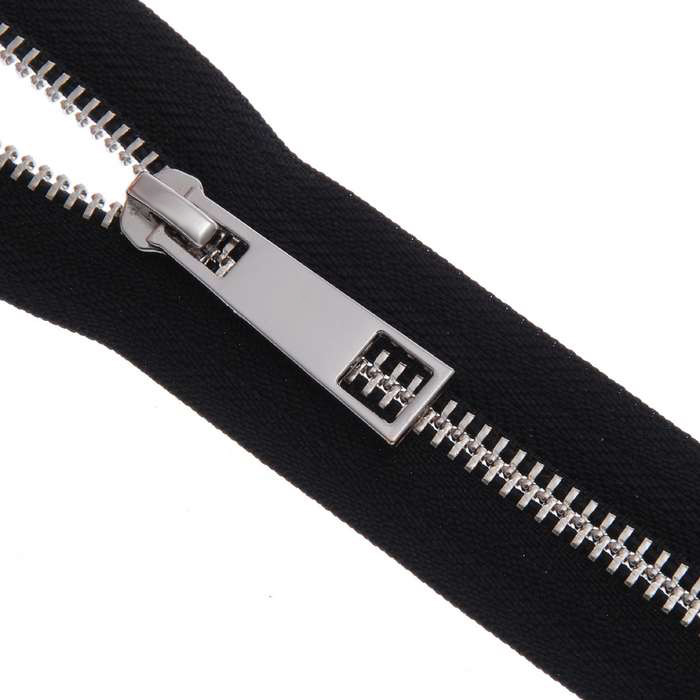 Decoration zipper shiny metal 5